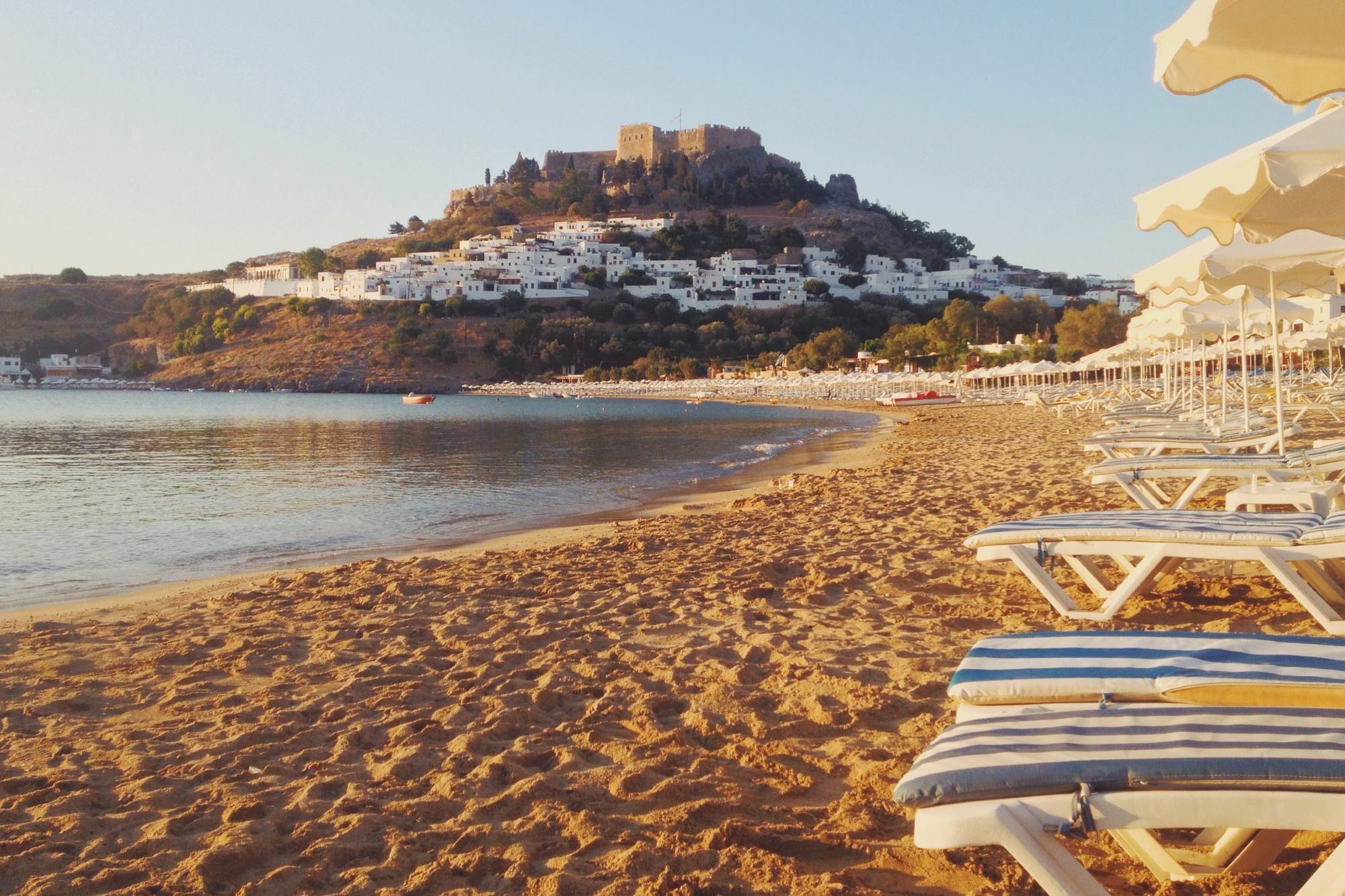Residenza Maria Lindos Villa Luaran gambar